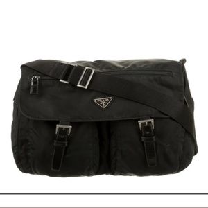 Authentic Prada messenger bag